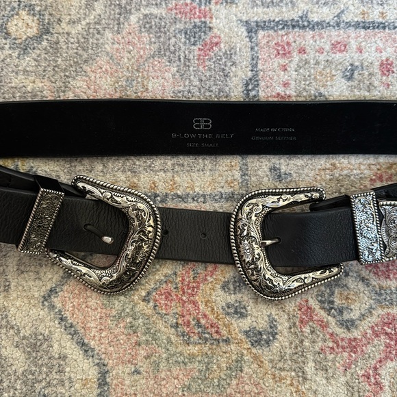 Below the Belt double buckle Belt - B-Low the Belt “Bri Bri” - Picture 1 of 6